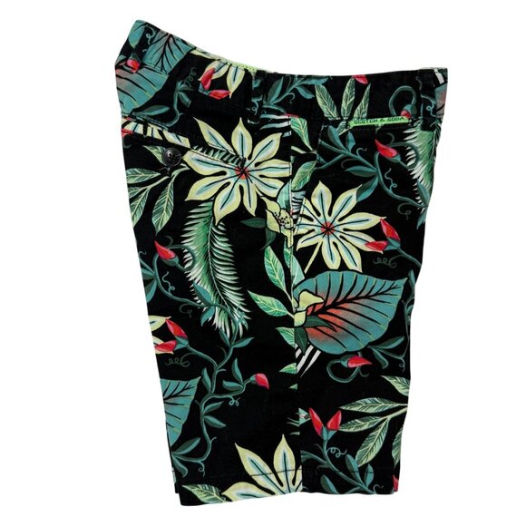 SIZE 8 Scotch & Soda Boys Tropical Palm Shorts - Picture 8 of 8